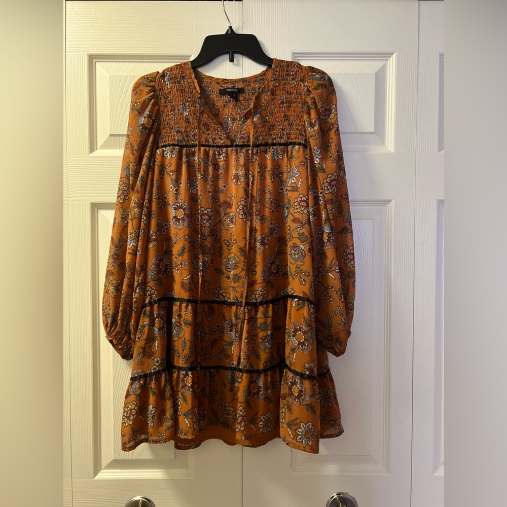 Stunning Orange Mini Dress